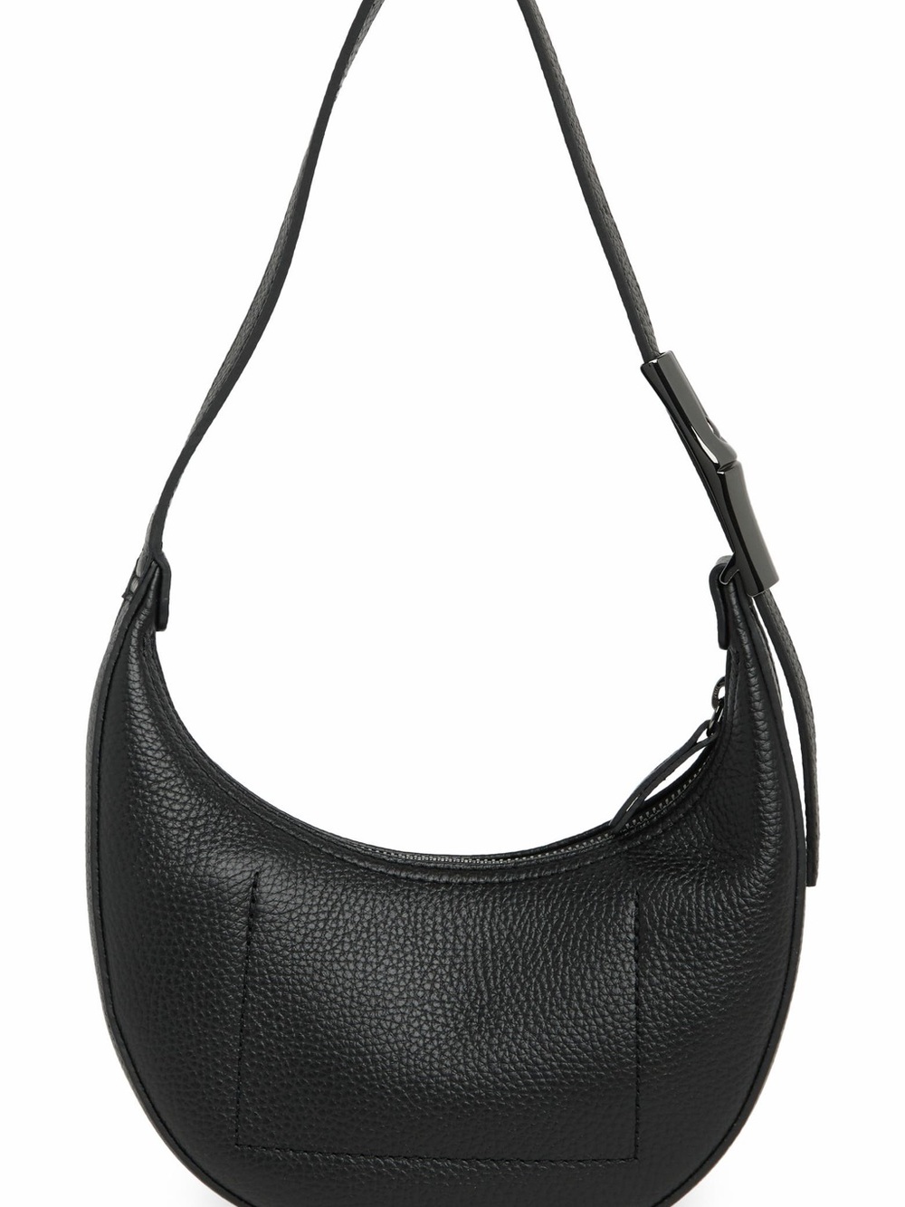 Longchamp Roseau Essential Half Moon Hobo Bag Black - Picture 3 of 10